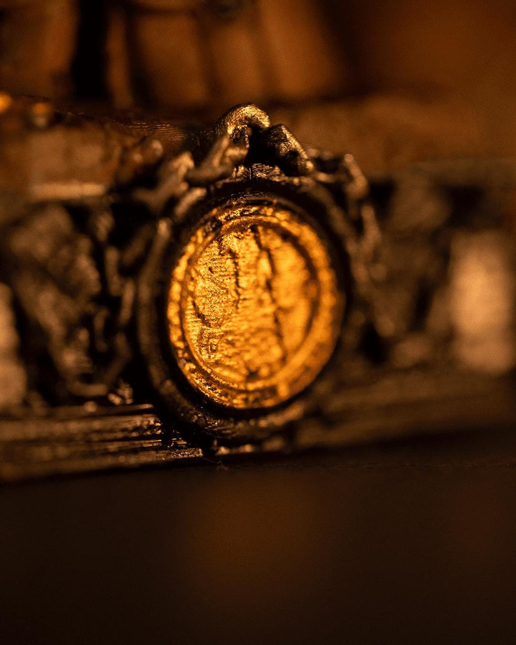 Solid Resin Dwarven Half Chess Set (16 pieces )