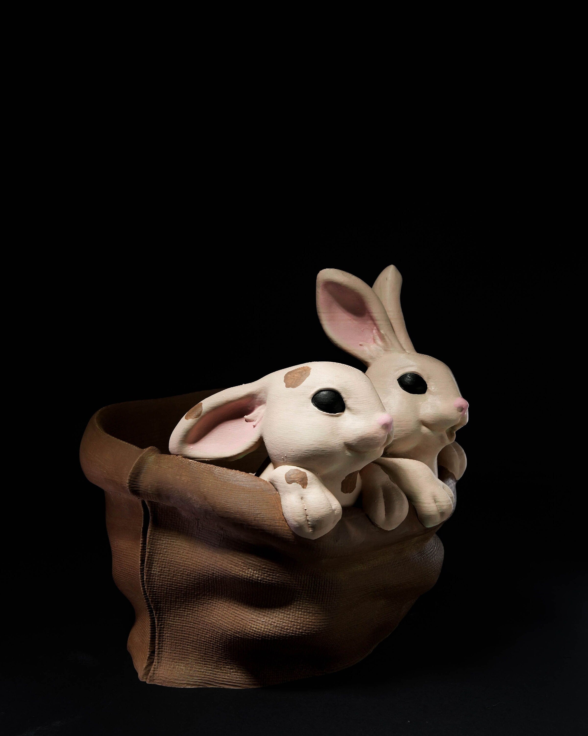 Easter Bunny Baskets - Baby Kitten