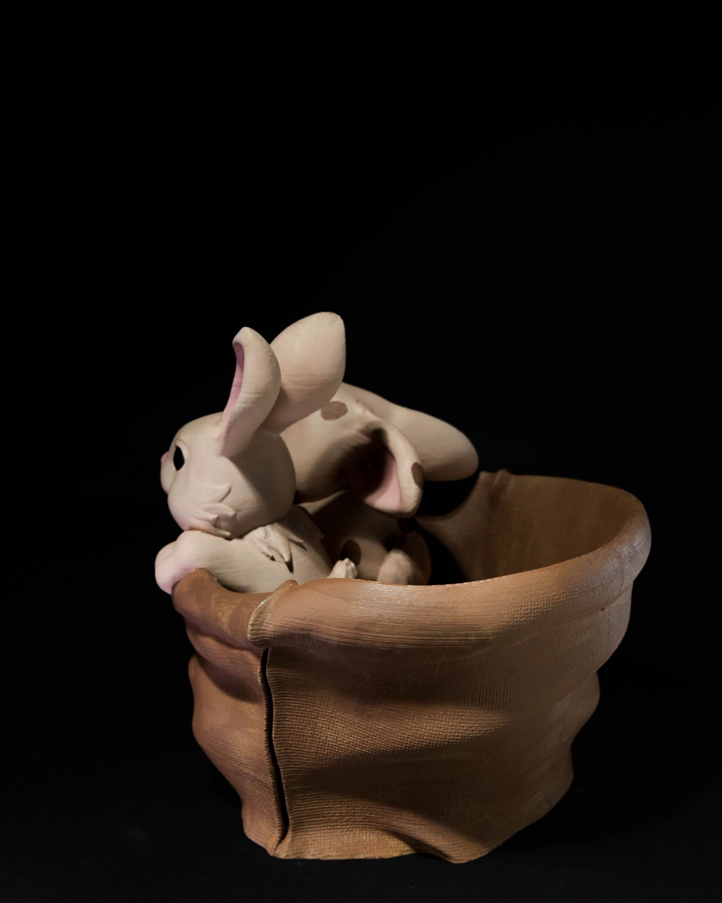 Easter Bunny Baskets - Baby Kitten