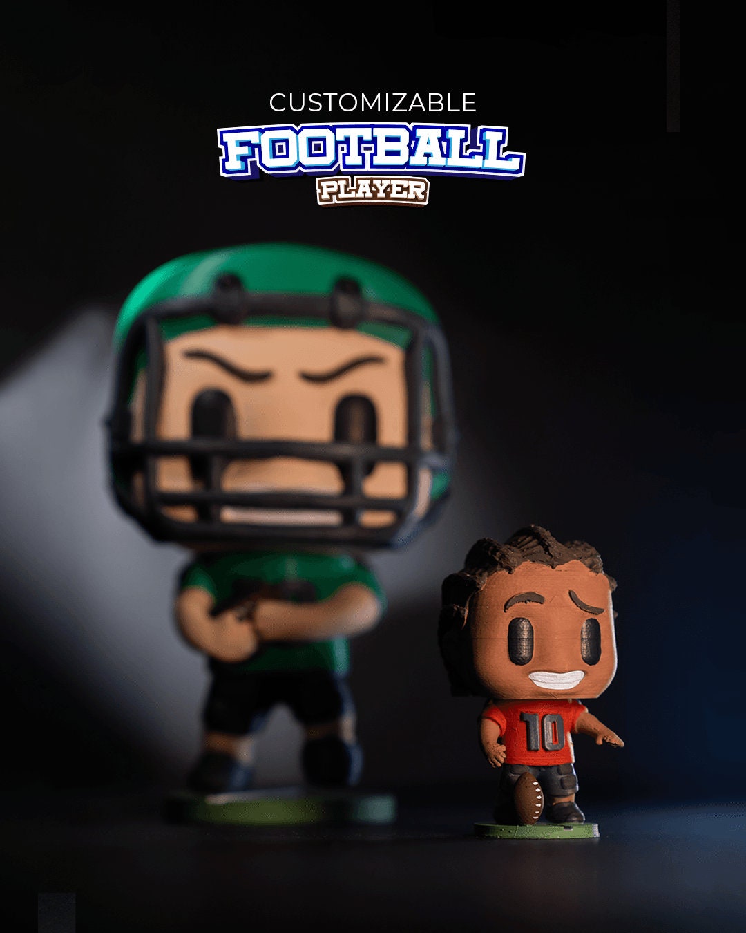 Customizable Football Player