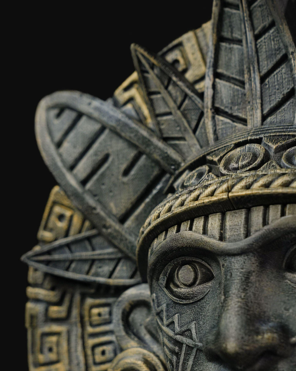 Tlatoani Chief Wall Piece