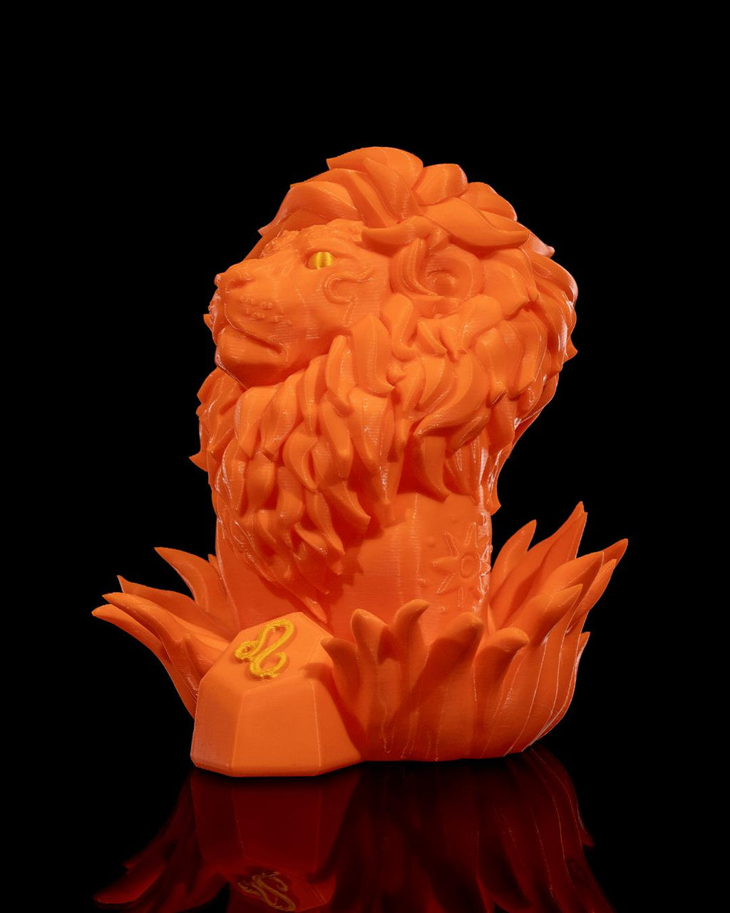 Leo Zodiac Statue