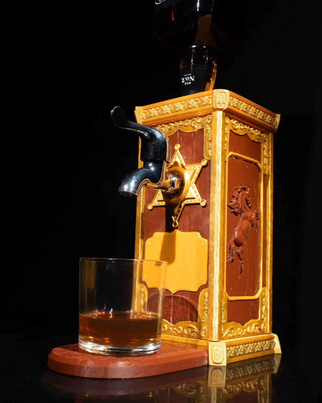 Western Bottle Dispenser