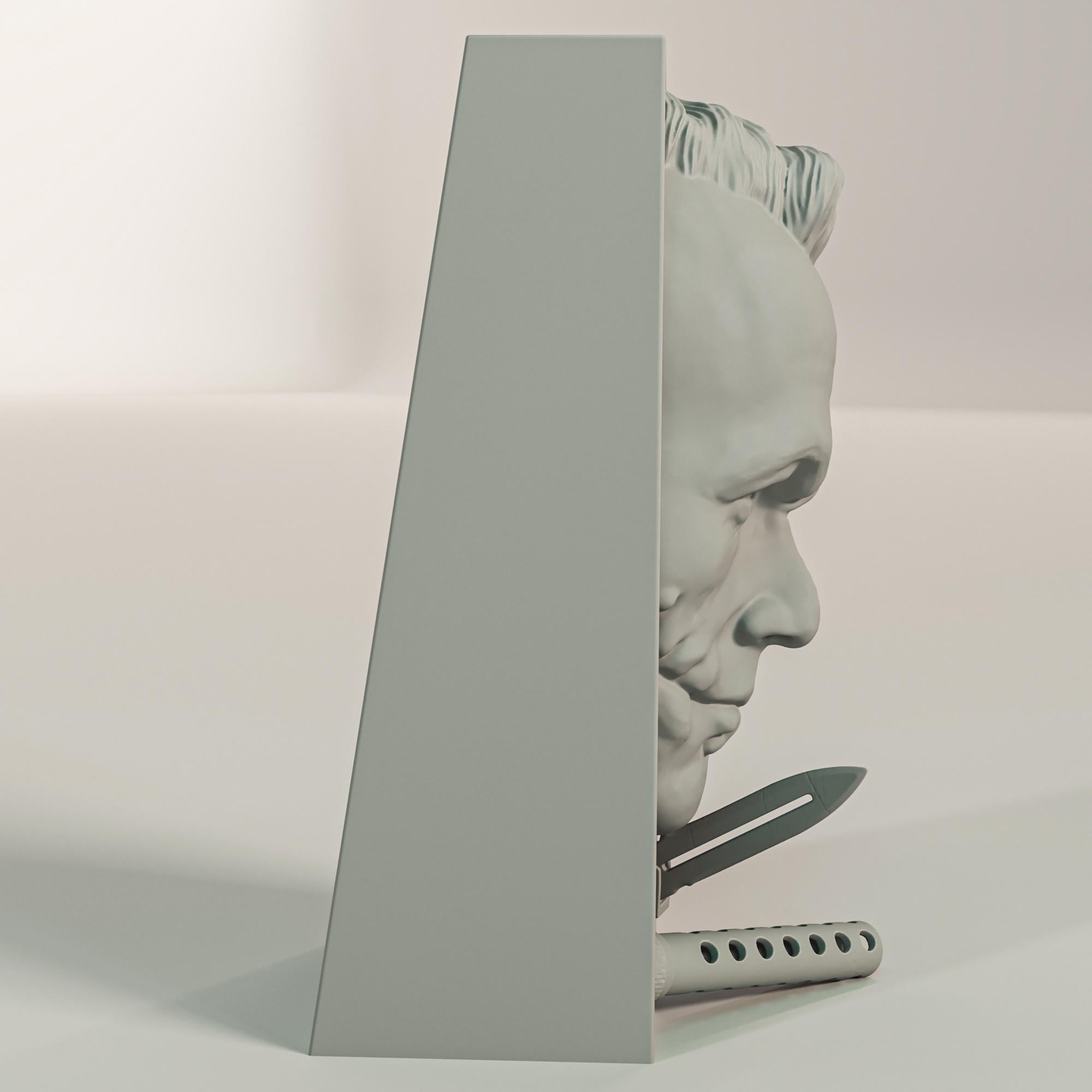 Joker Heath Ledger Book Nook and Wall mount