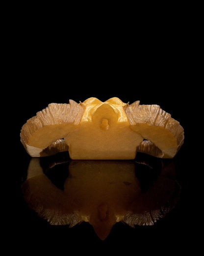 Gold Dragon Skull