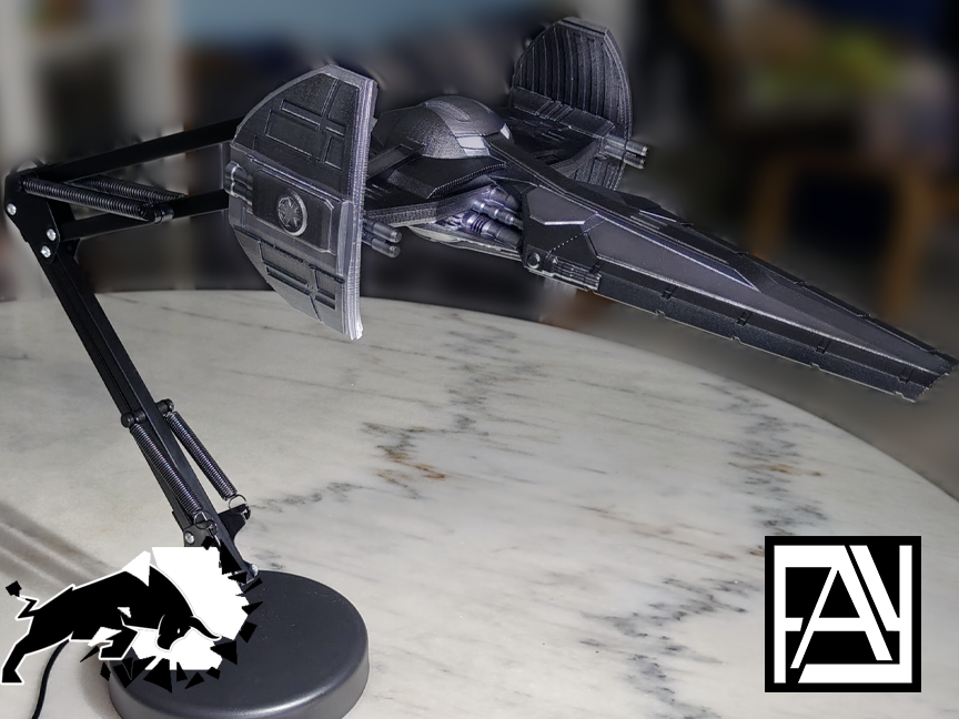 Sith Infiltrator Desk Lamp Kit