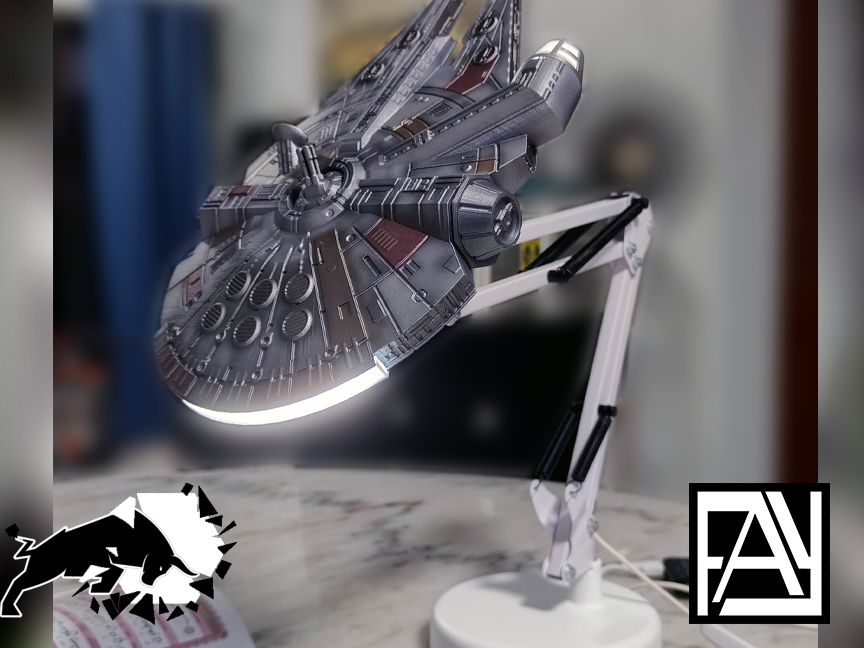 Millennium Falcon Desk Lamp Kit