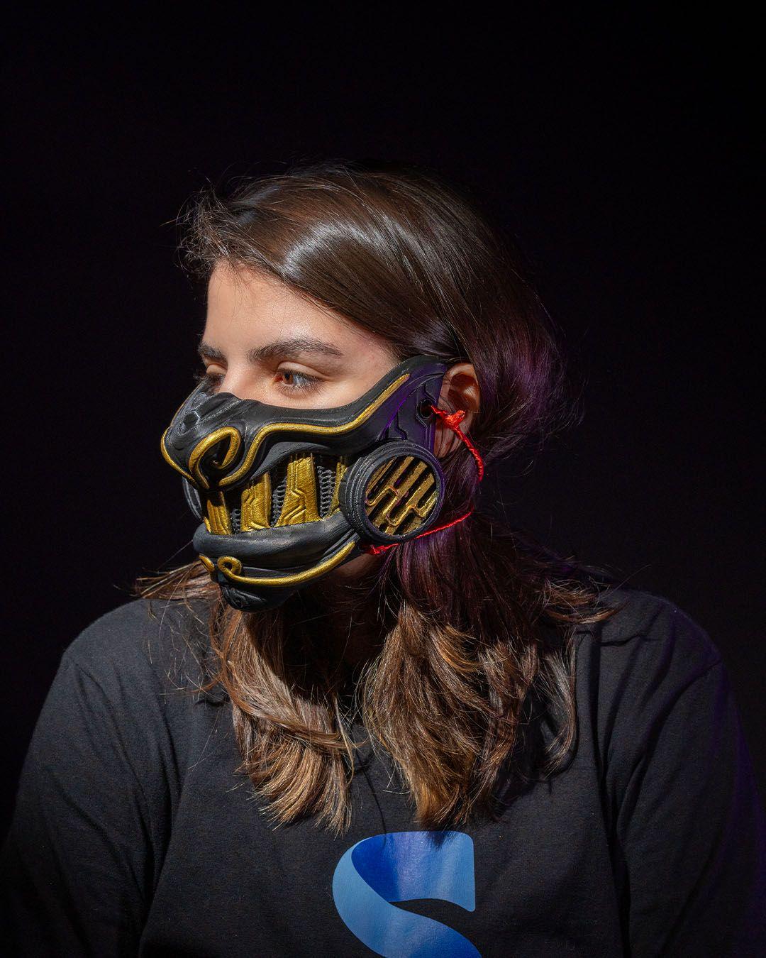 Cyber Samurai Mask