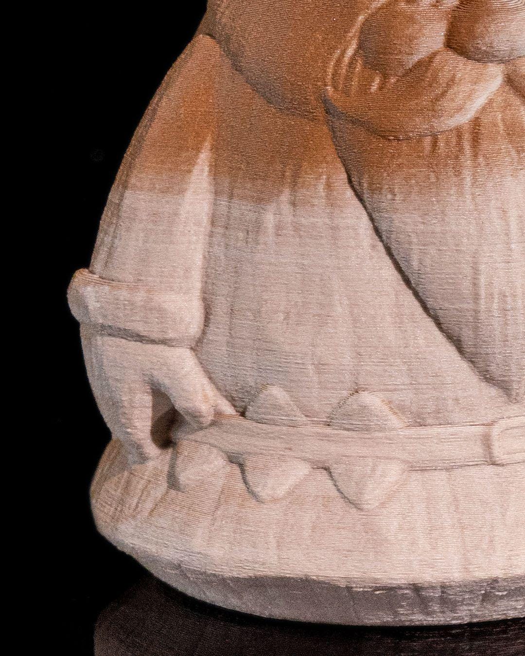 Carved Santa