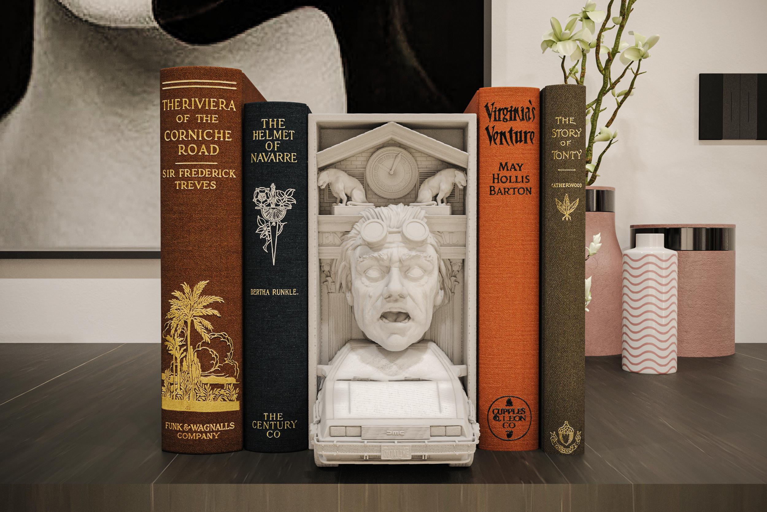 Back to the Future Book Nook and Wall Mount