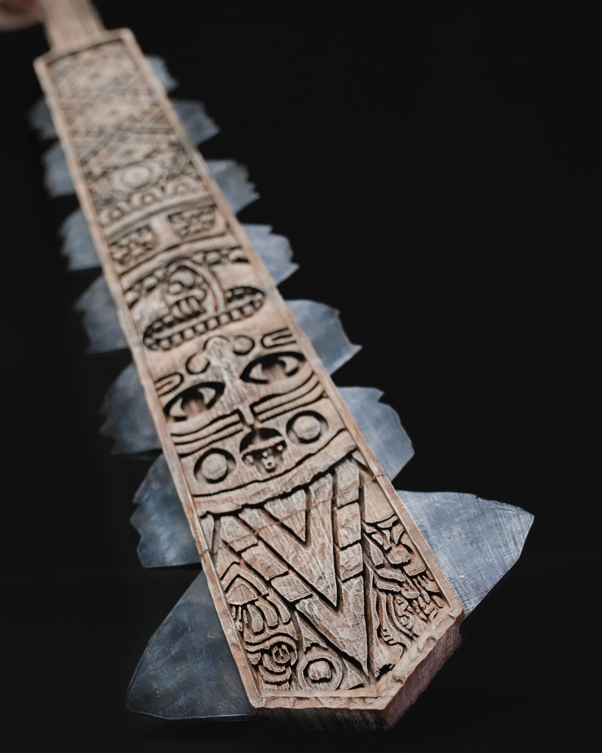 Macuahuitl Aztec Club