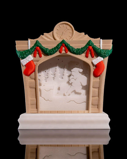Cozy Fireplace Decor Light