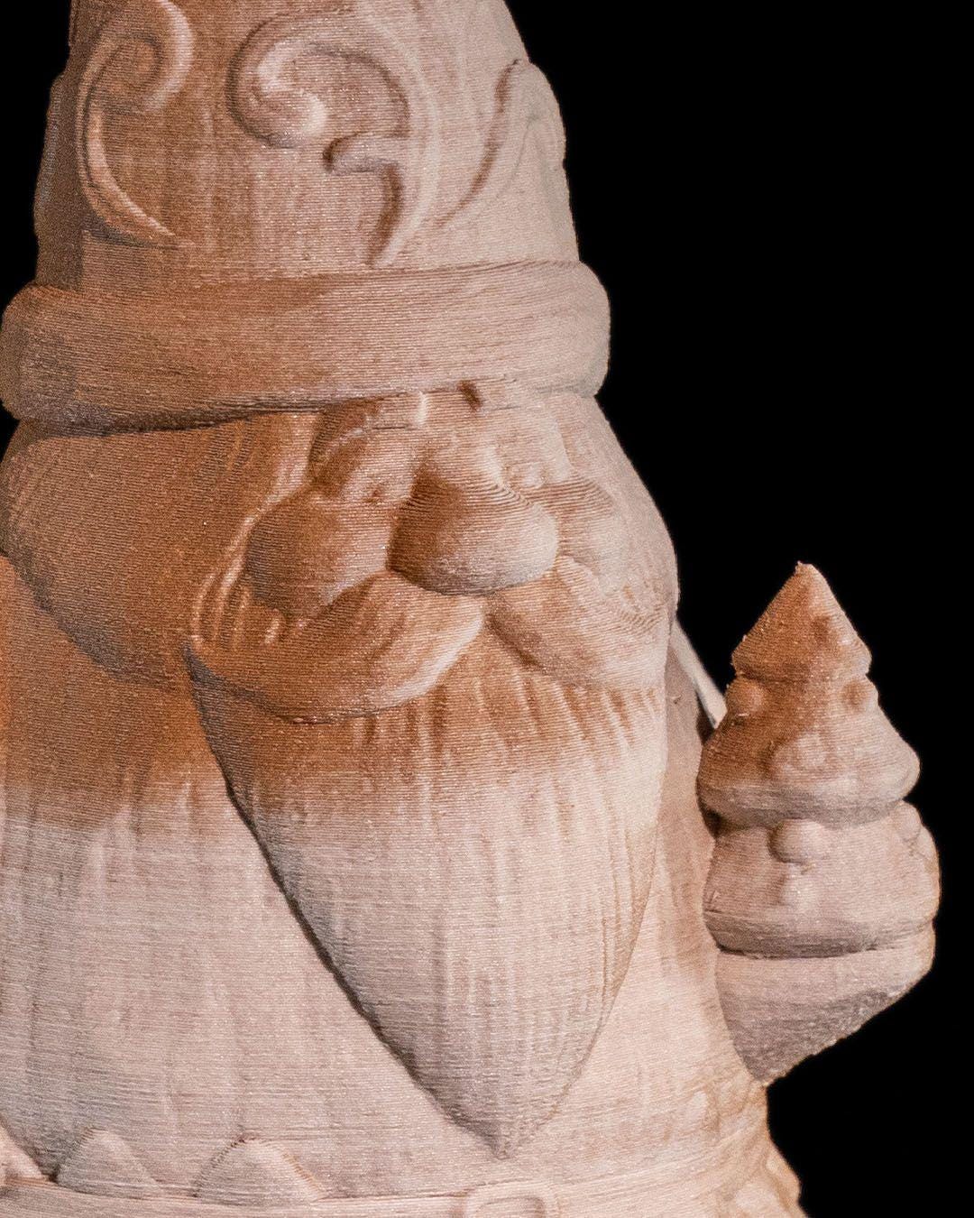 Carved Santa