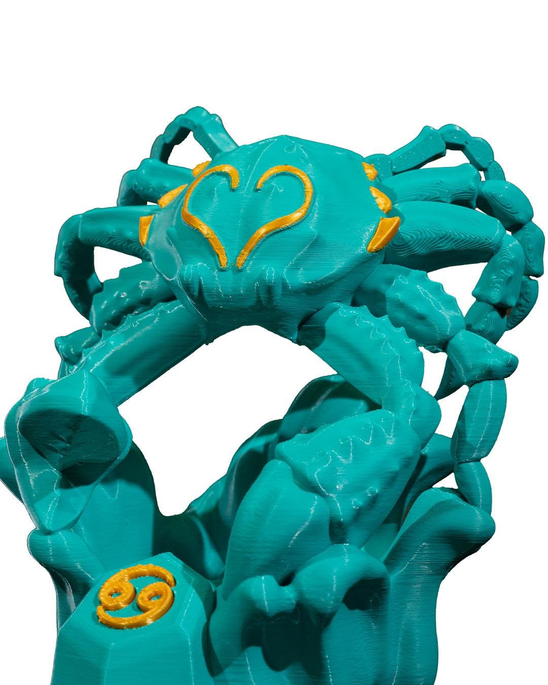 Cancer Zodiac Statue
