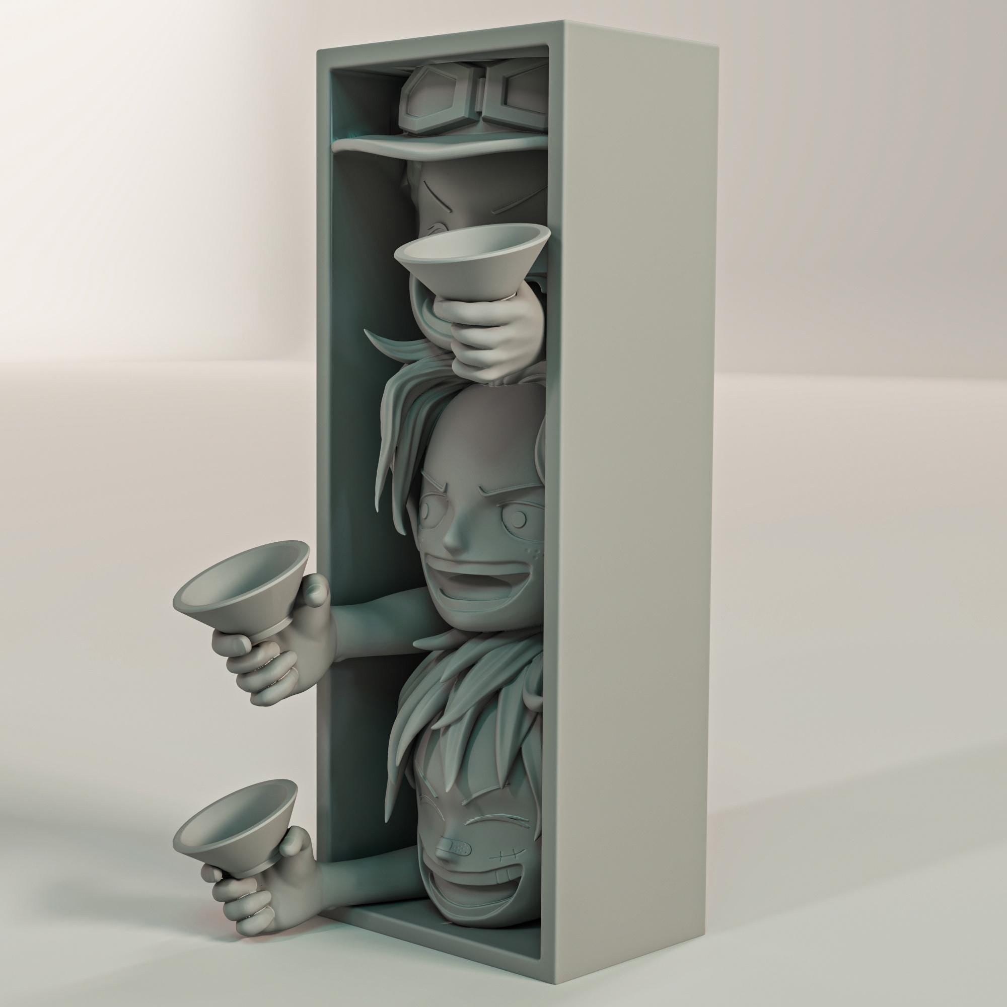 Onepiece Manga Nook e Wall Mount