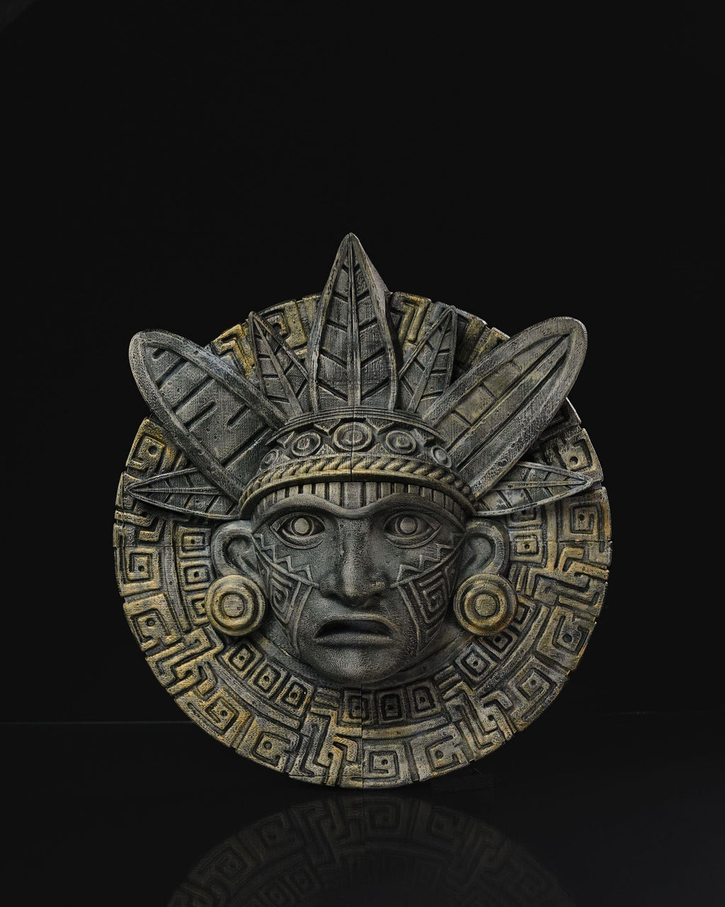Tlatoani Chief Wall Piece