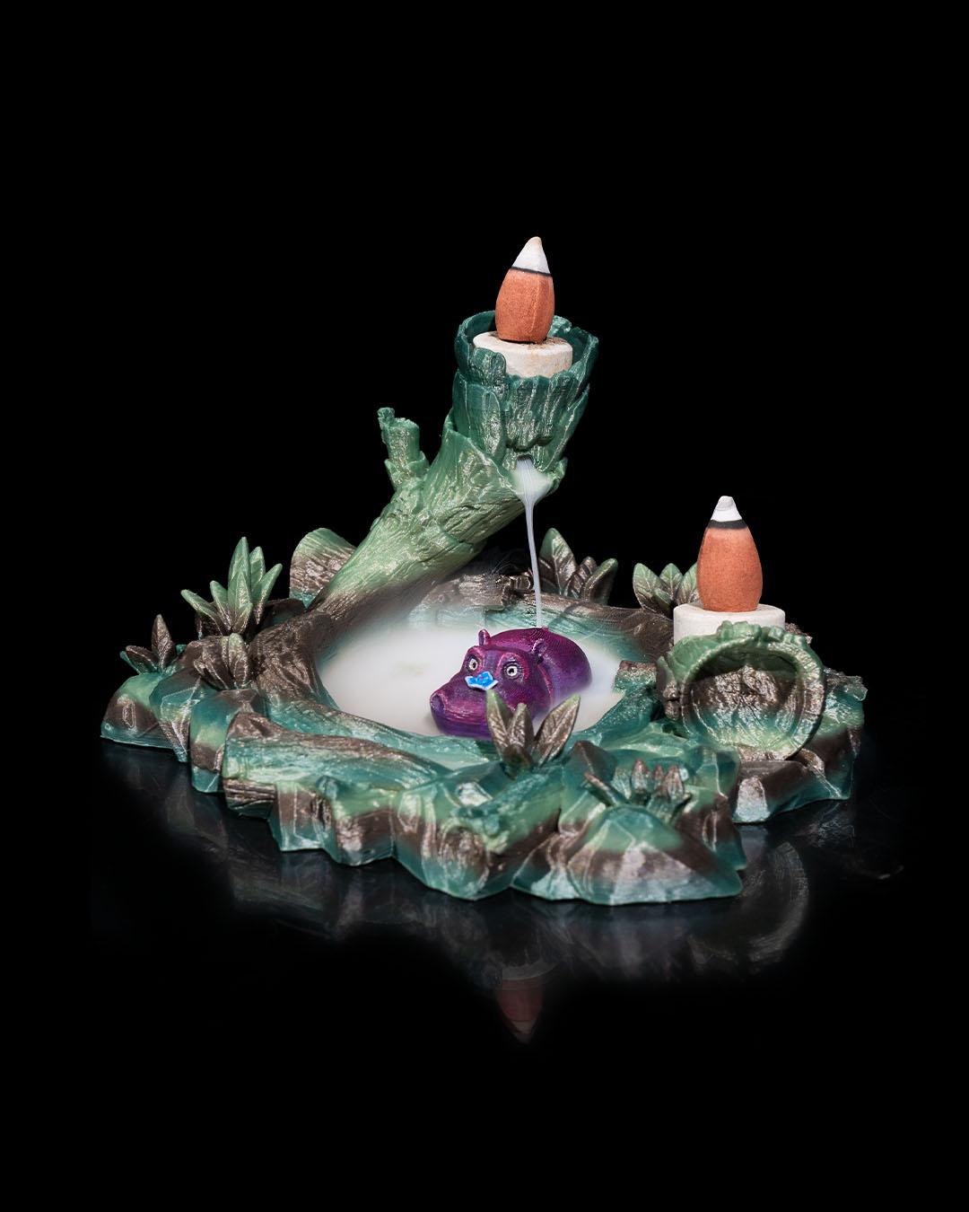 Hippo-pond Backflow Burner