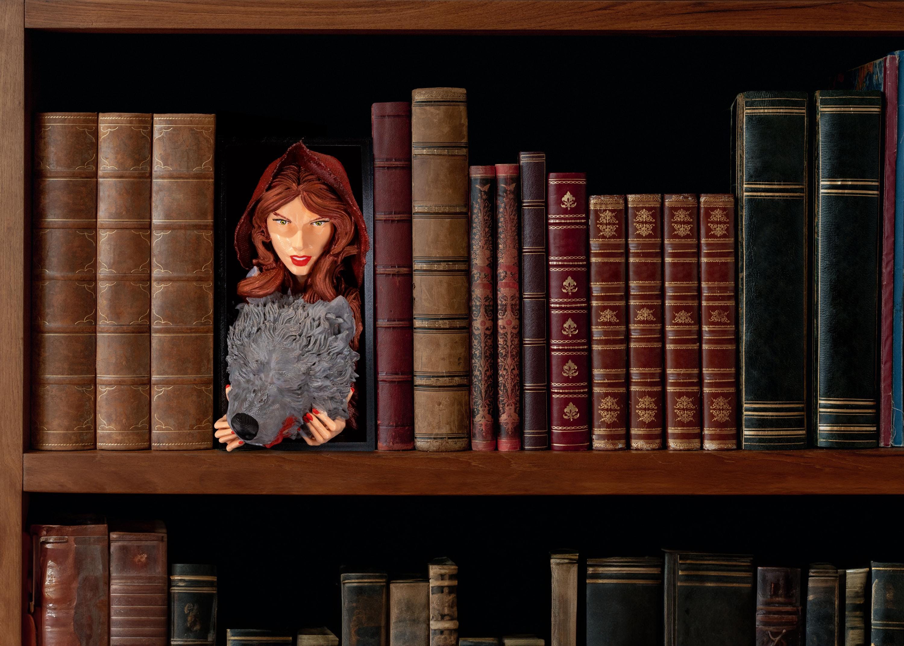 Little Red Riding Book Nook