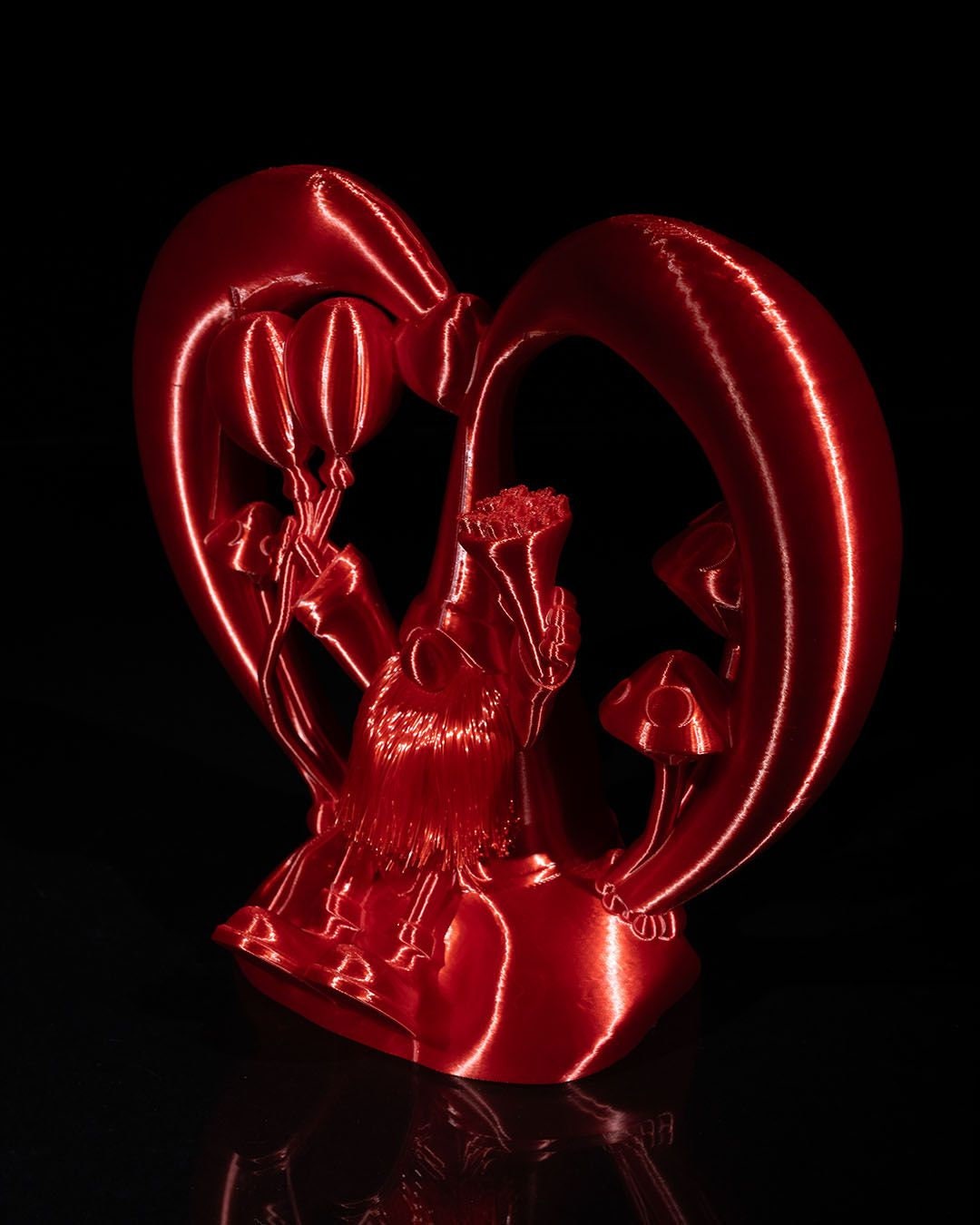 Valentine Hairy Gnome