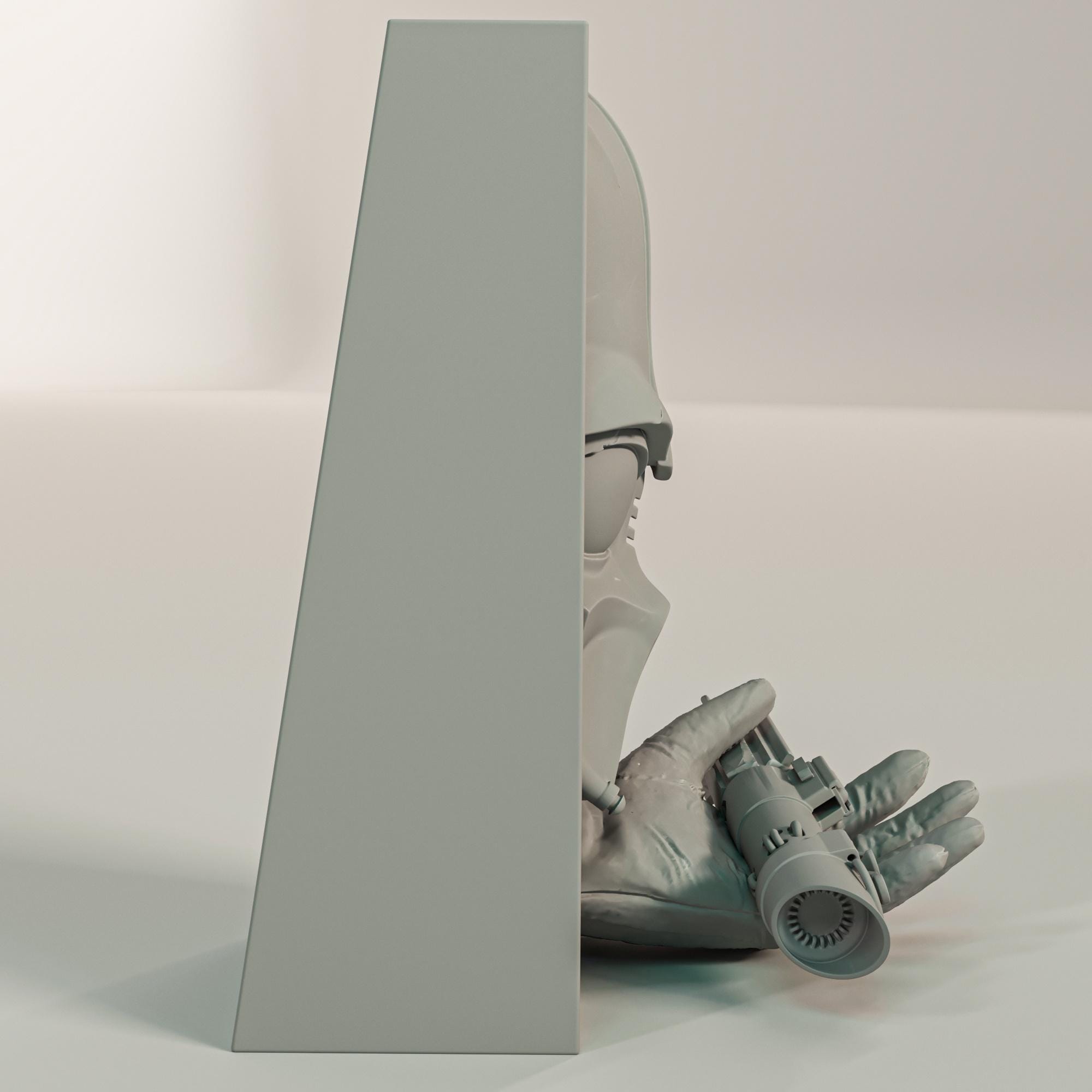 Darth Vader Book Nook and Wall Mount