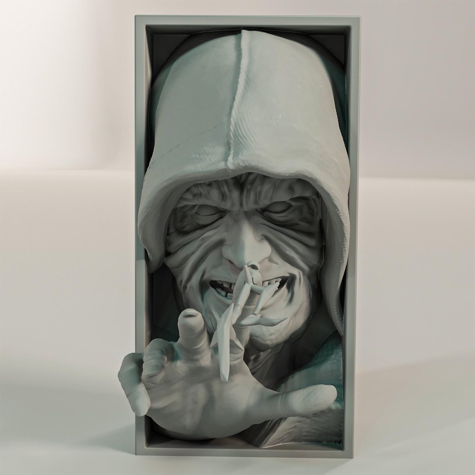 Emperor Palpatine Book Nook and Wall Mount