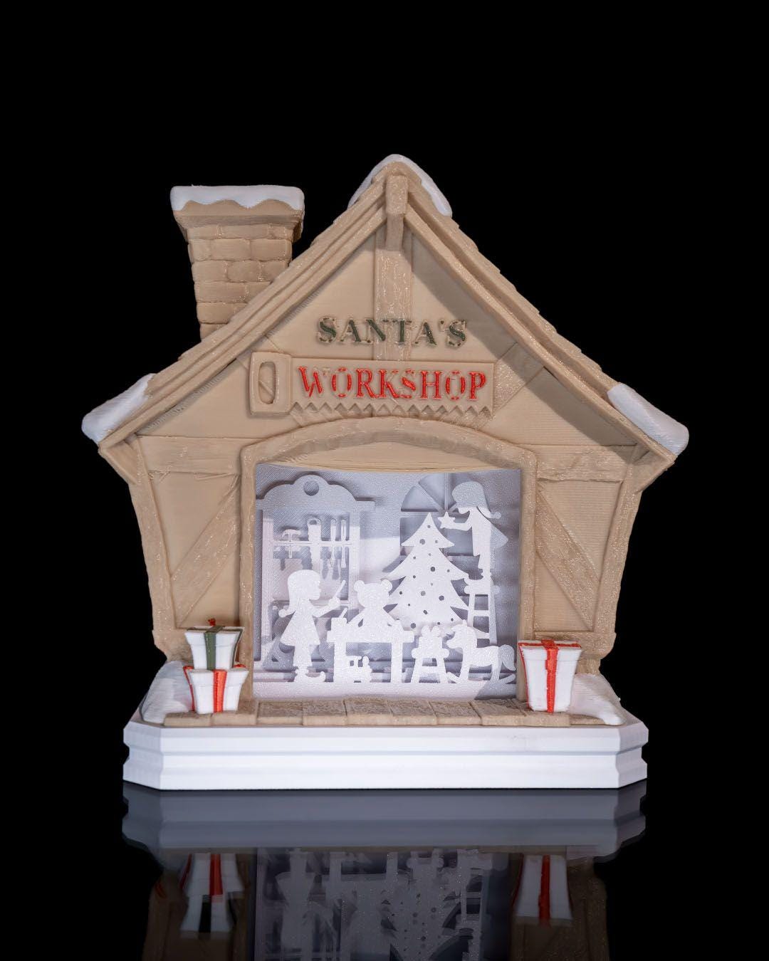 Santa's Workshop Decor Light