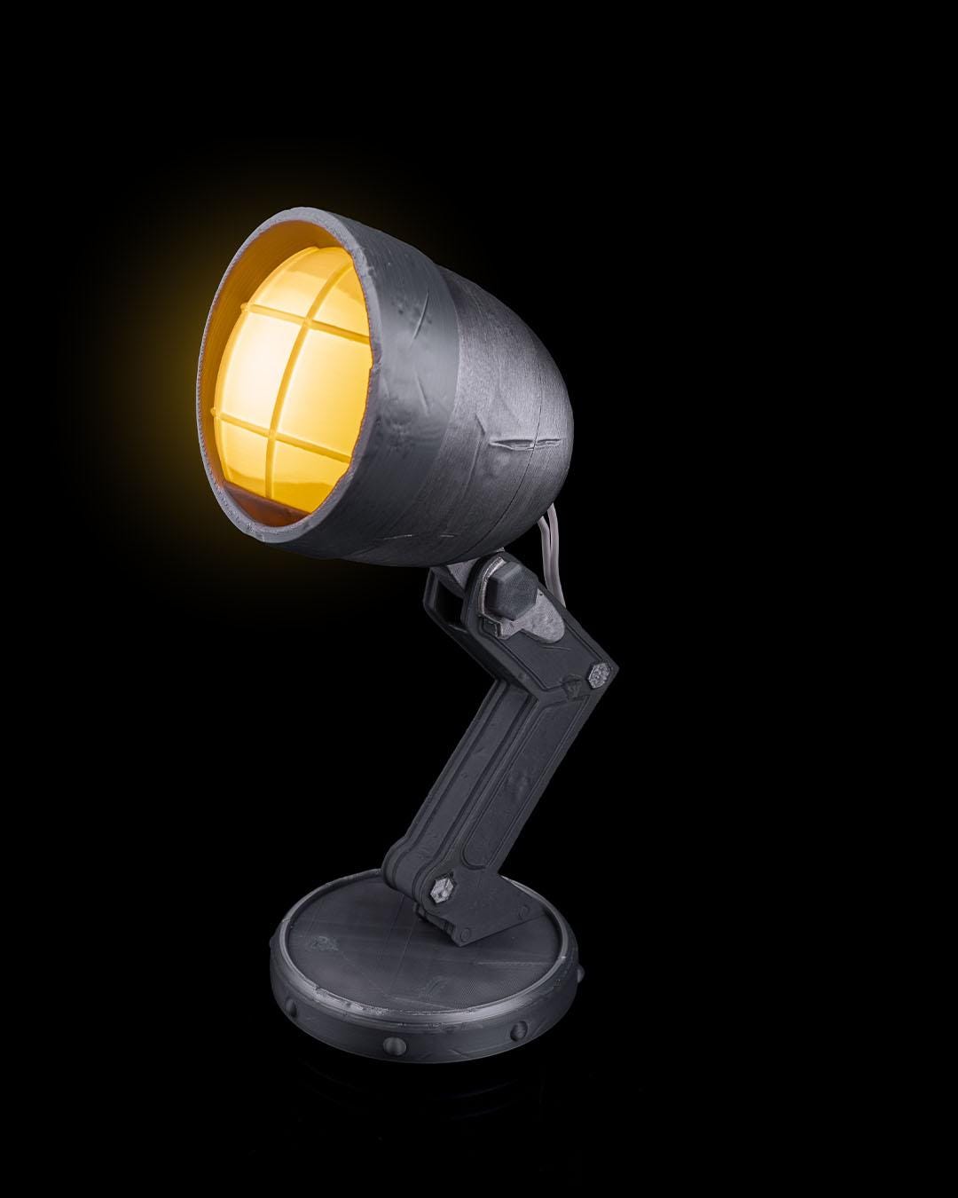 Chrome Headlight Table Lamp