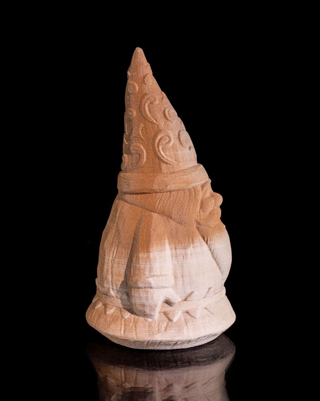 Carved Santa
