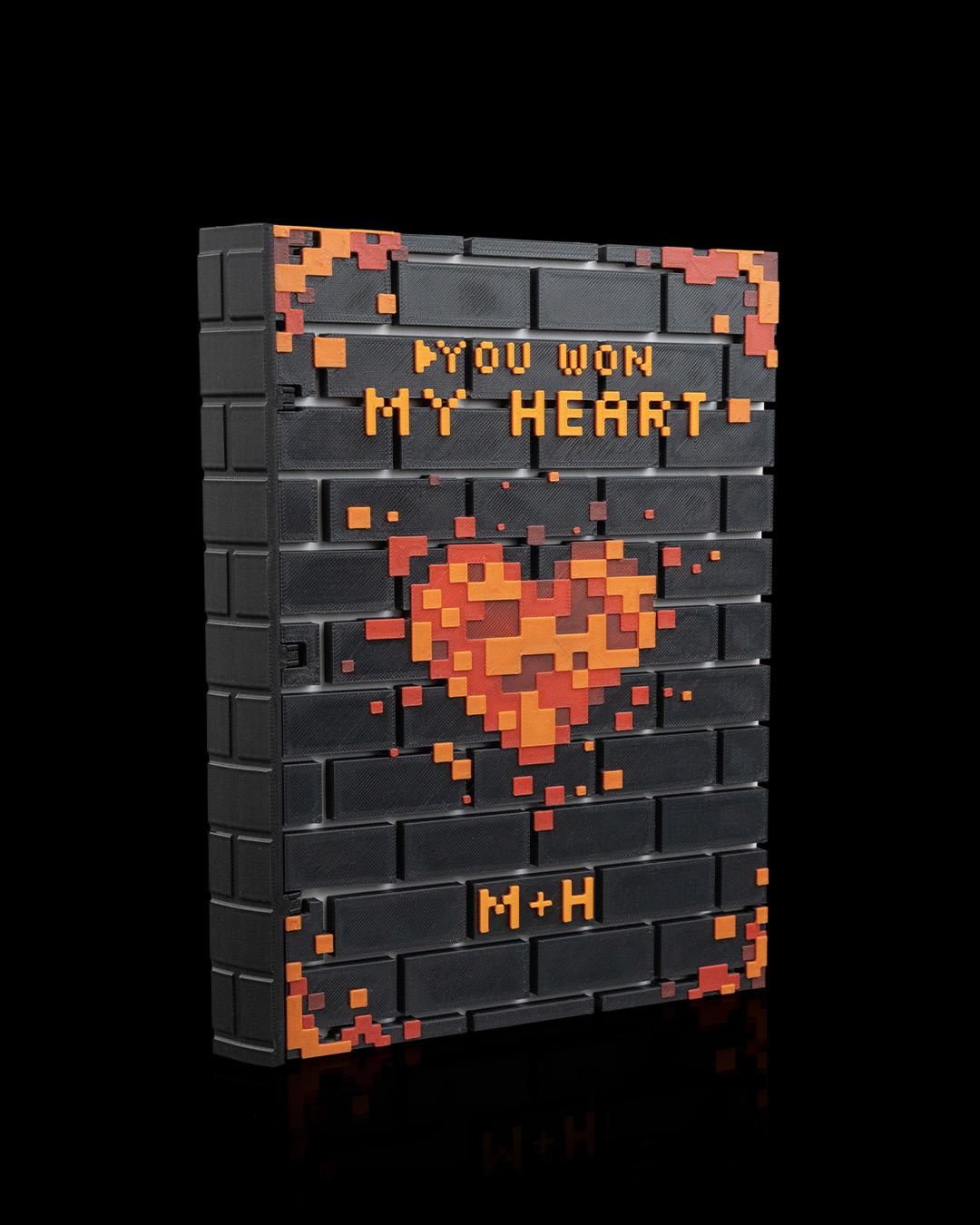 8-Bit of Love Custom Scrapbook