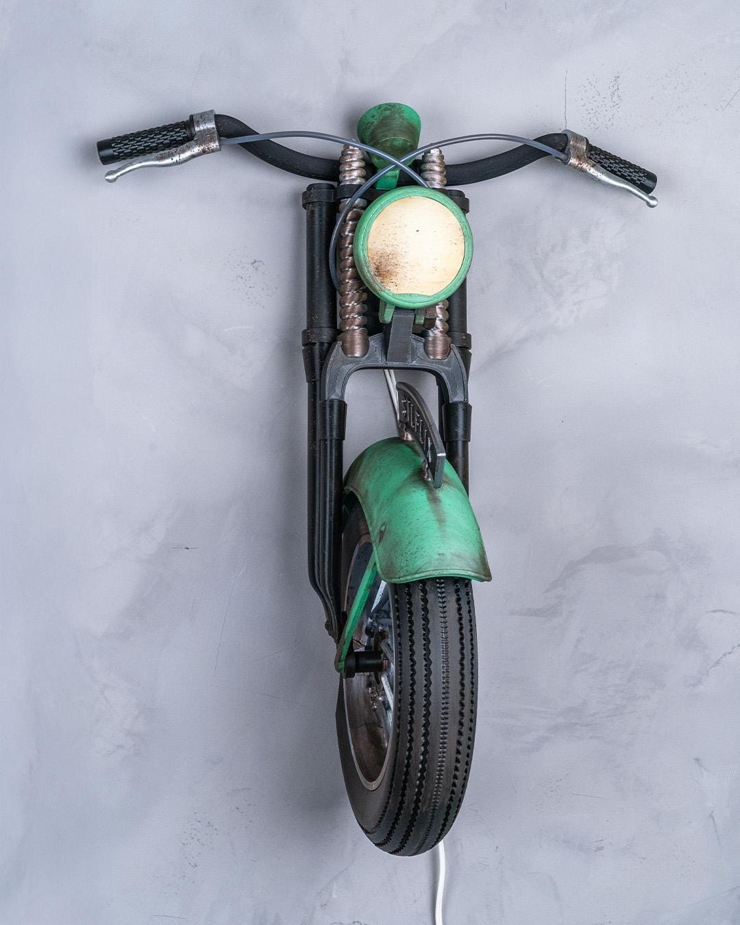 Road Rage Wall Lamp - Customizable Plate