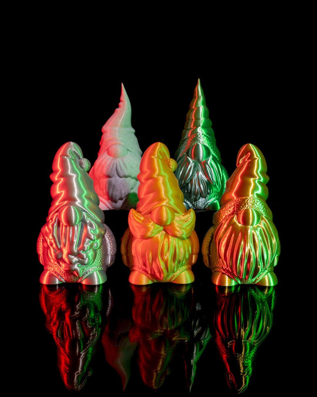 Set of 5 Christmas Gnomes
