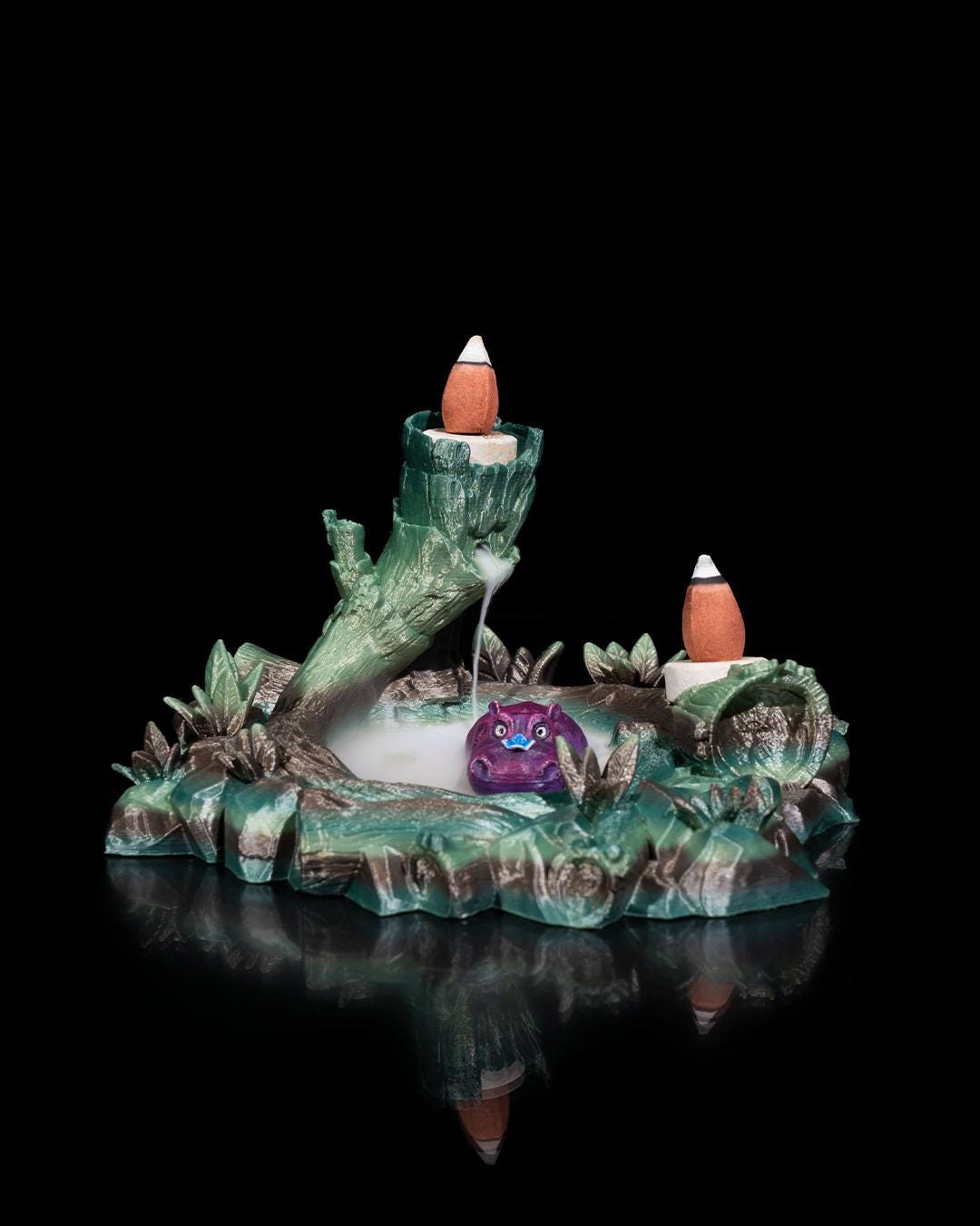 Hippo-pond Backflow Burner