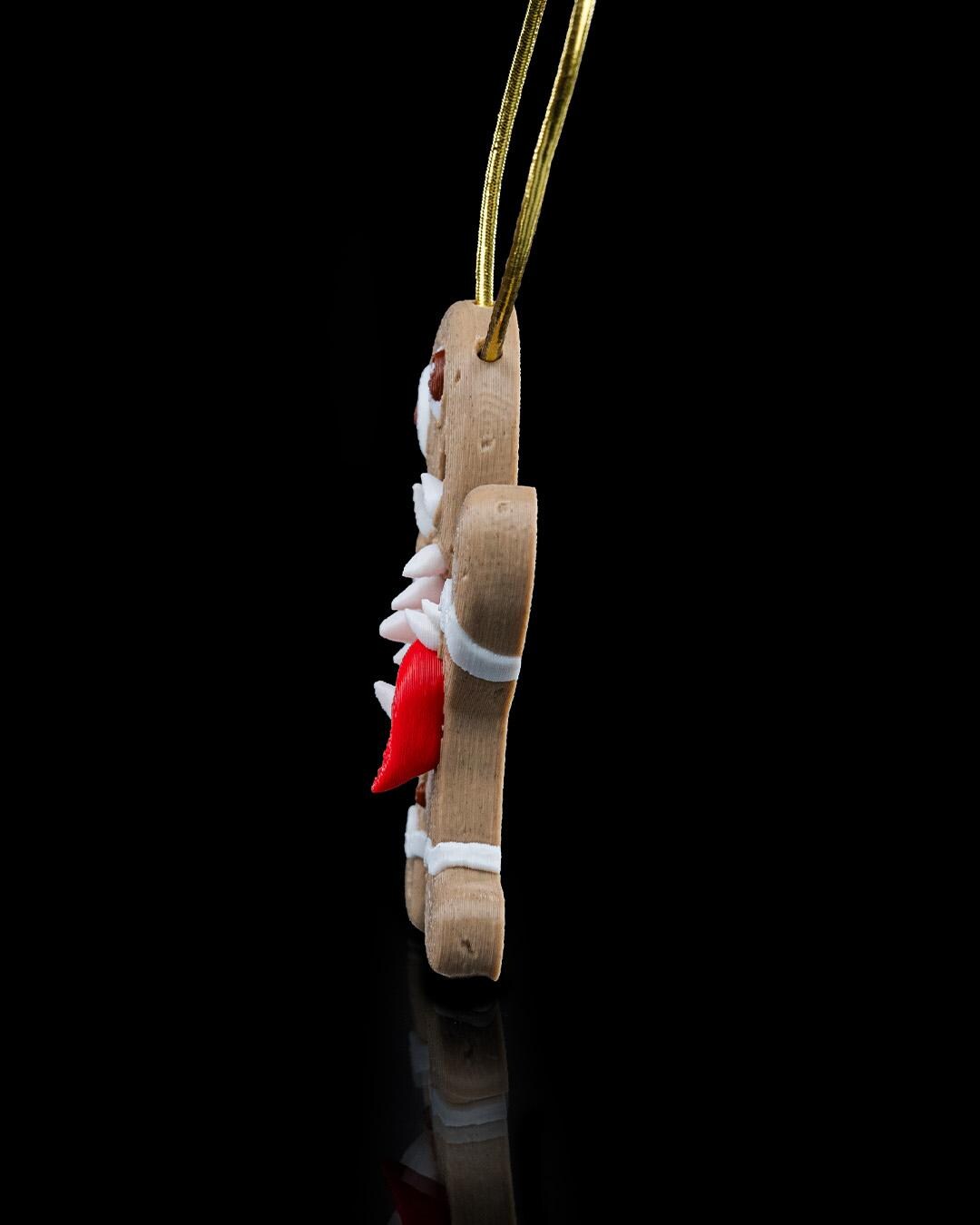 Gingerbread Mimic Christmas Ornament