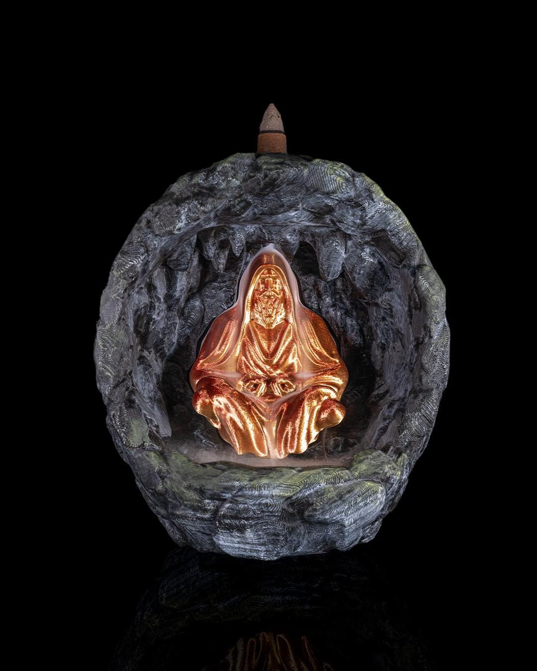 Levitation Backflow Burner