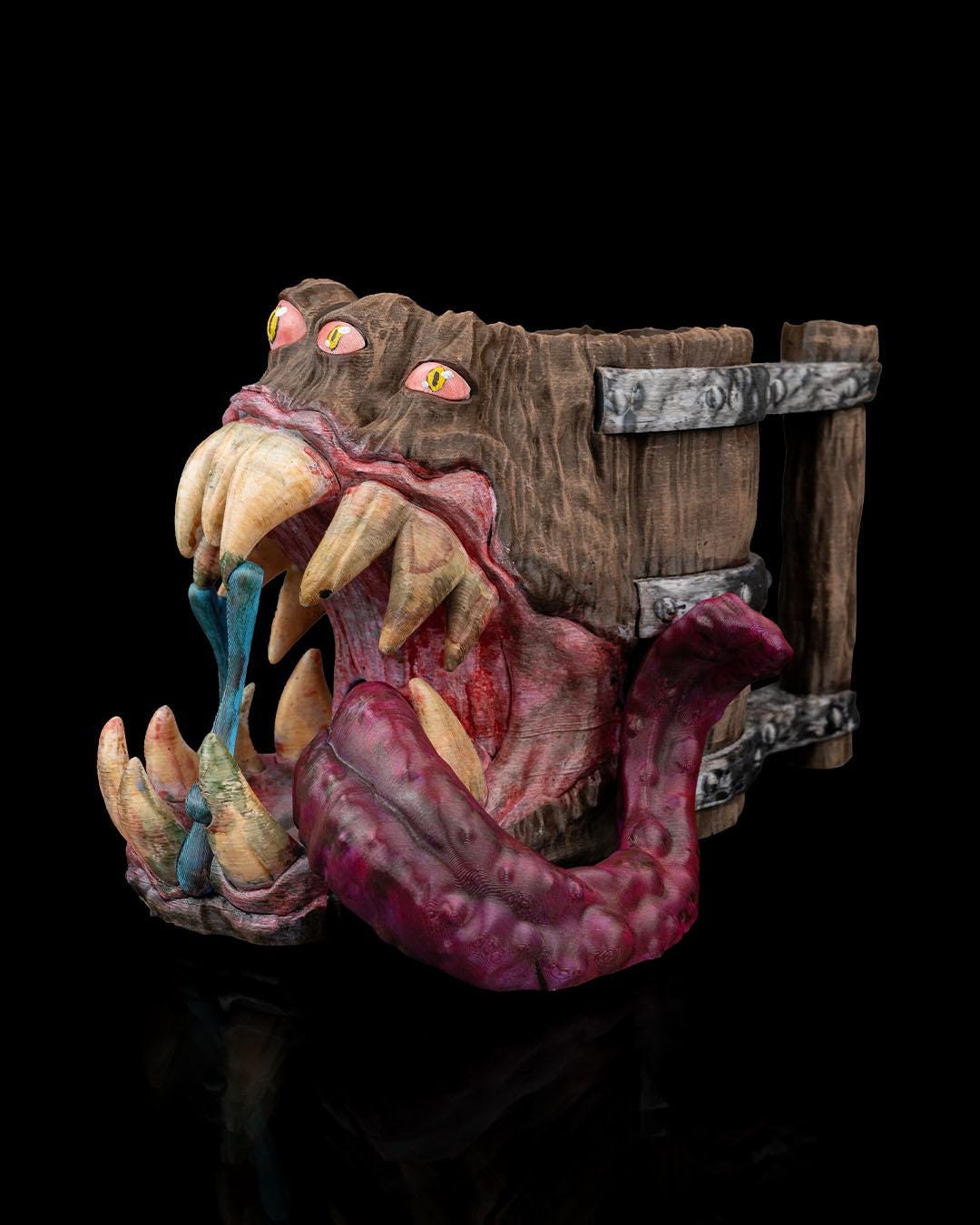 Roll into the Trap Can Holder & Dice Tower