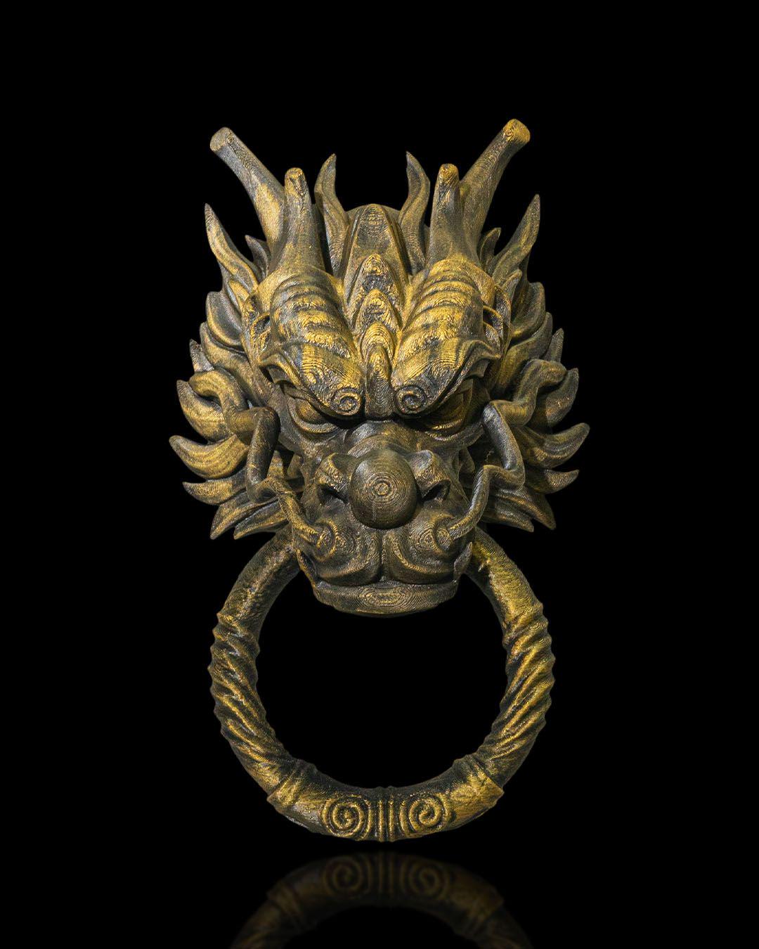 Chinese Dragon Door Knocker
