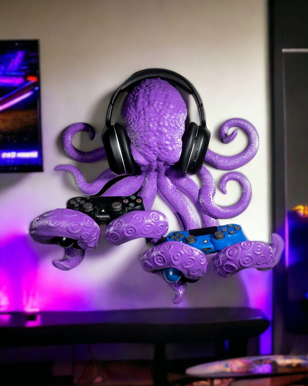 Octopus Controller & Headphone Holder