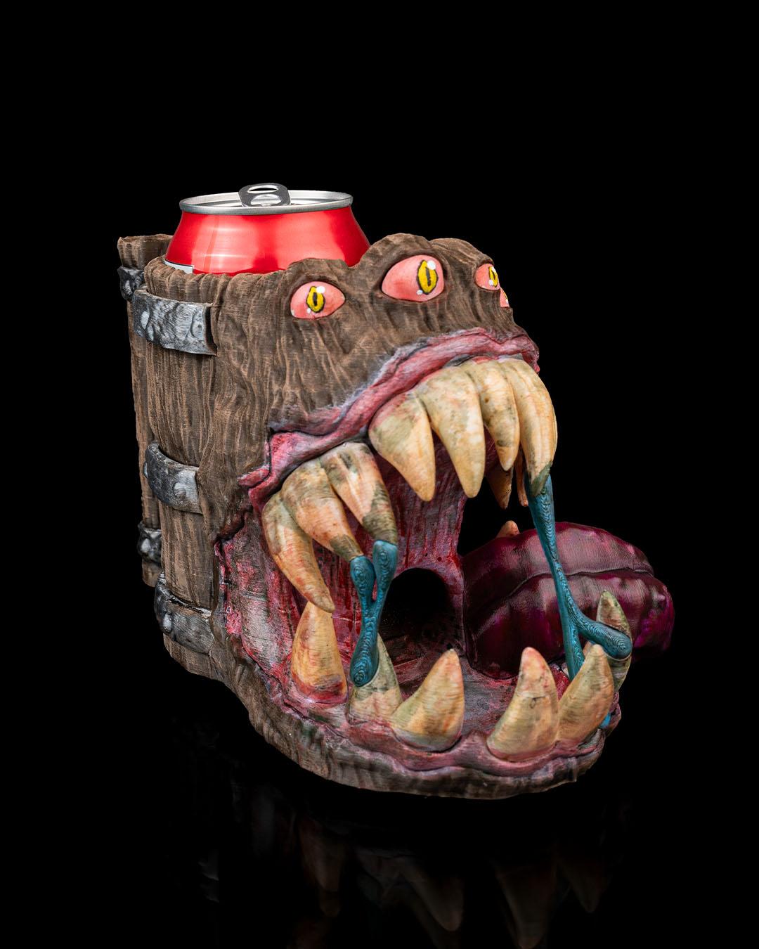 Roll into the Trap Can Holder & Dice Tower