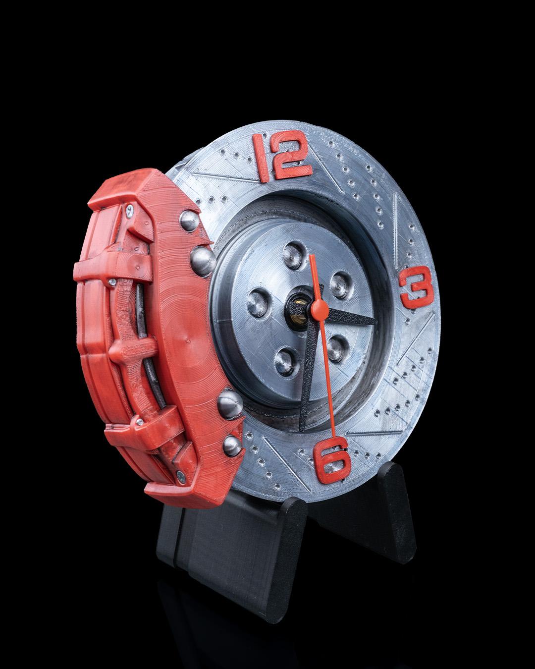 Brake Time! Wall Clock