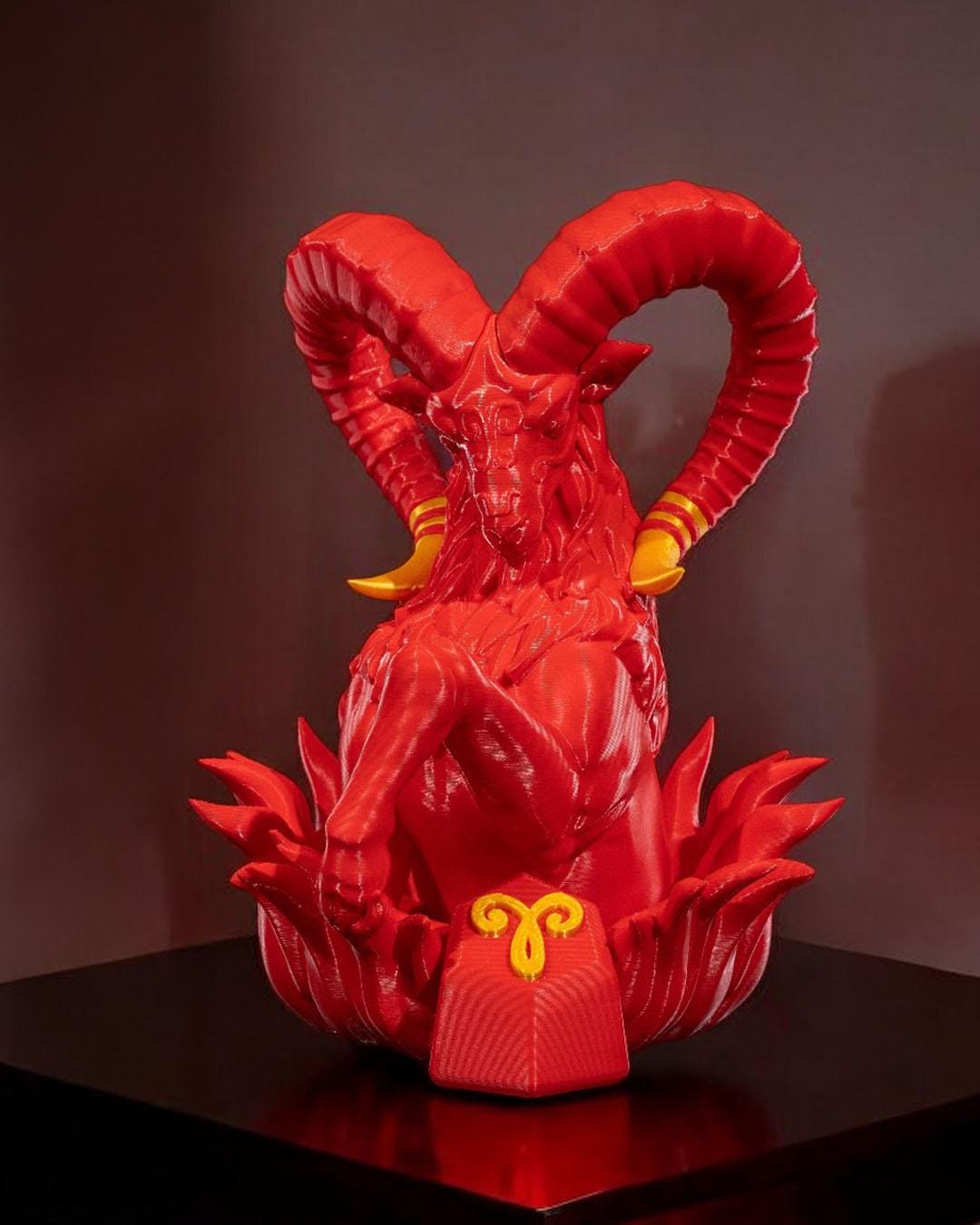 Aries Zodiac Statue