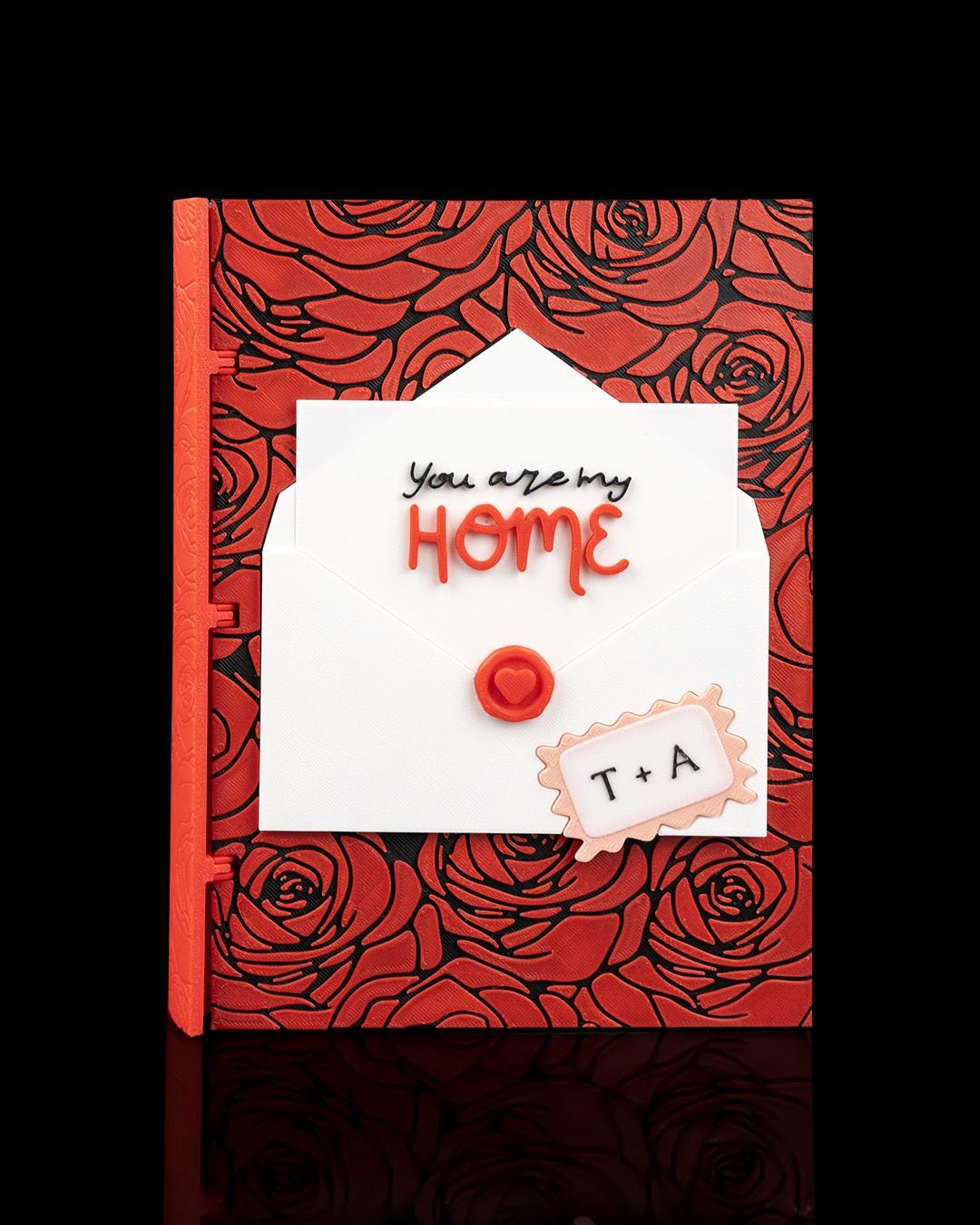 Heart Carving Custom Scrapbook