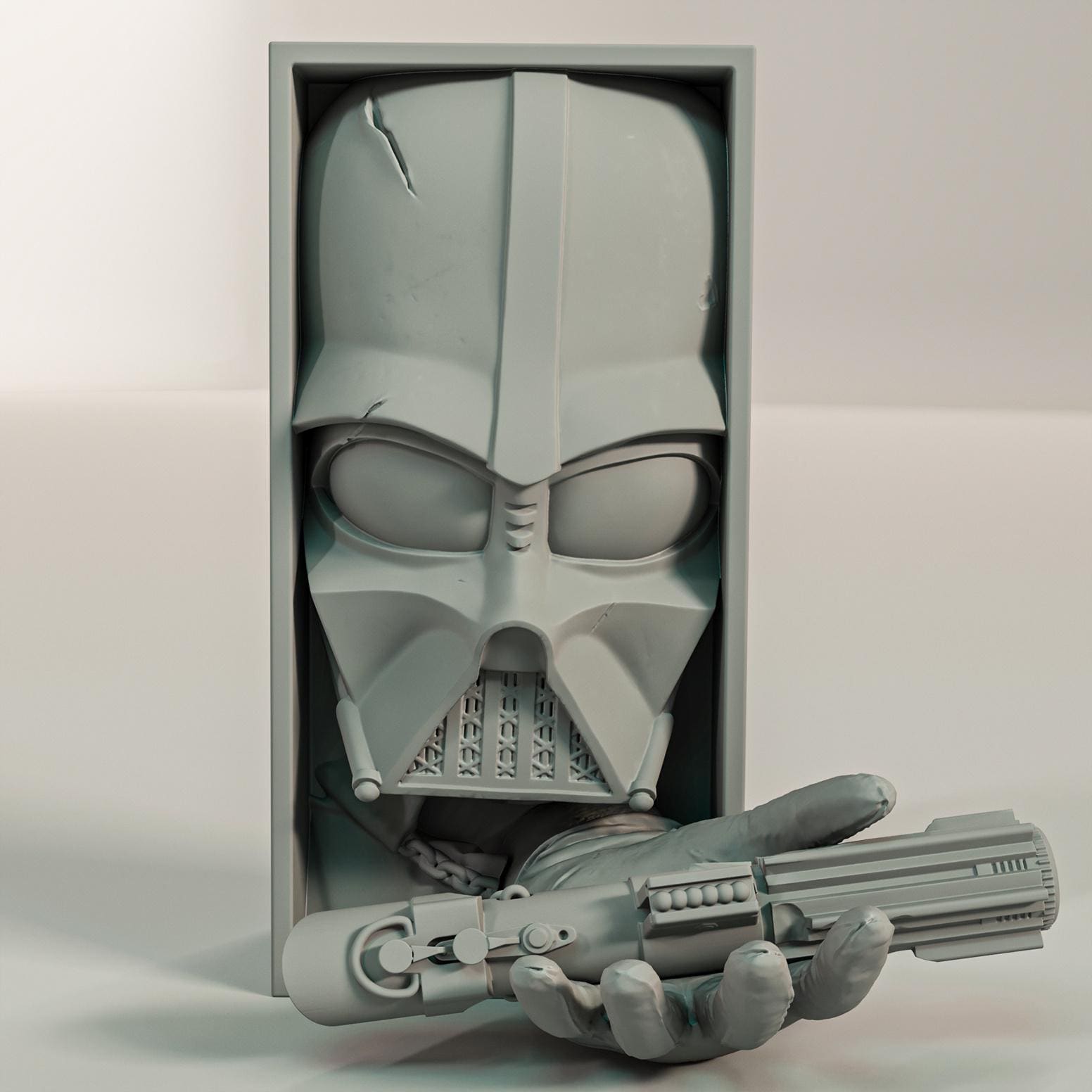 Darth Vader Book Nook and Wall Mount