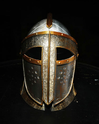 3D-Printed Knight Helmet