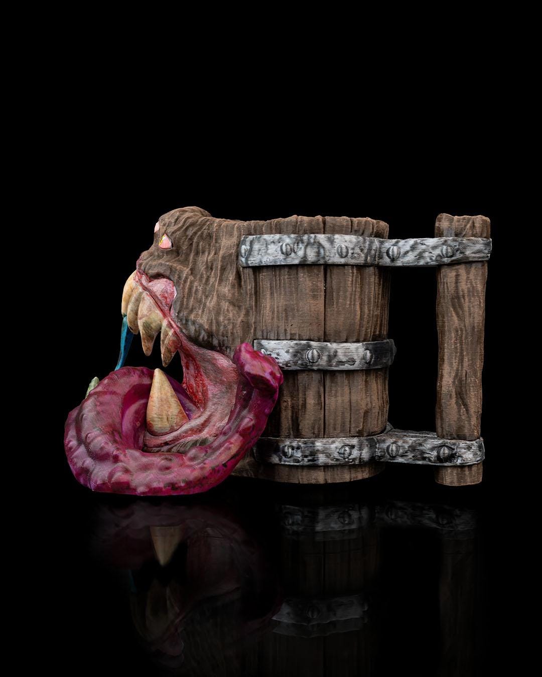 Roll into the Trap Can Holder & Dice Tower