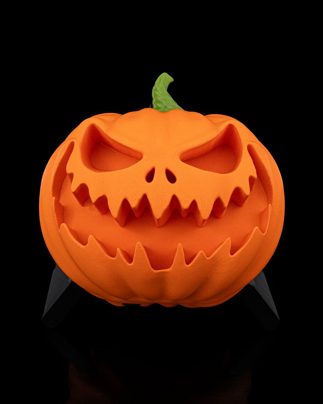 Flaming Pumpkin Wall Lamp