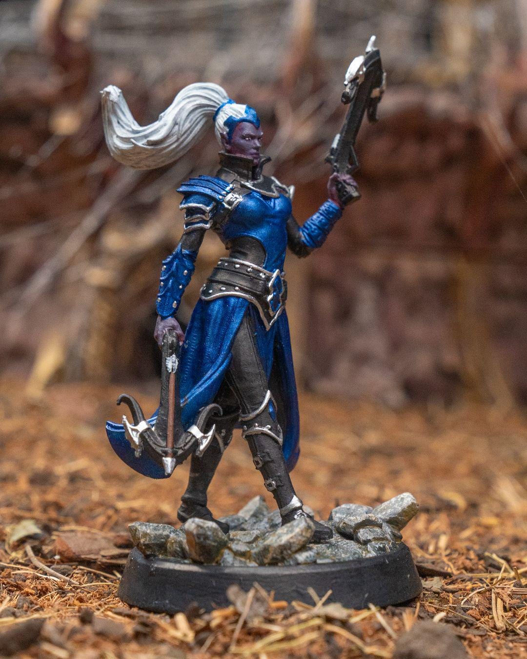 Nightblade - Livia Drow - Miniature