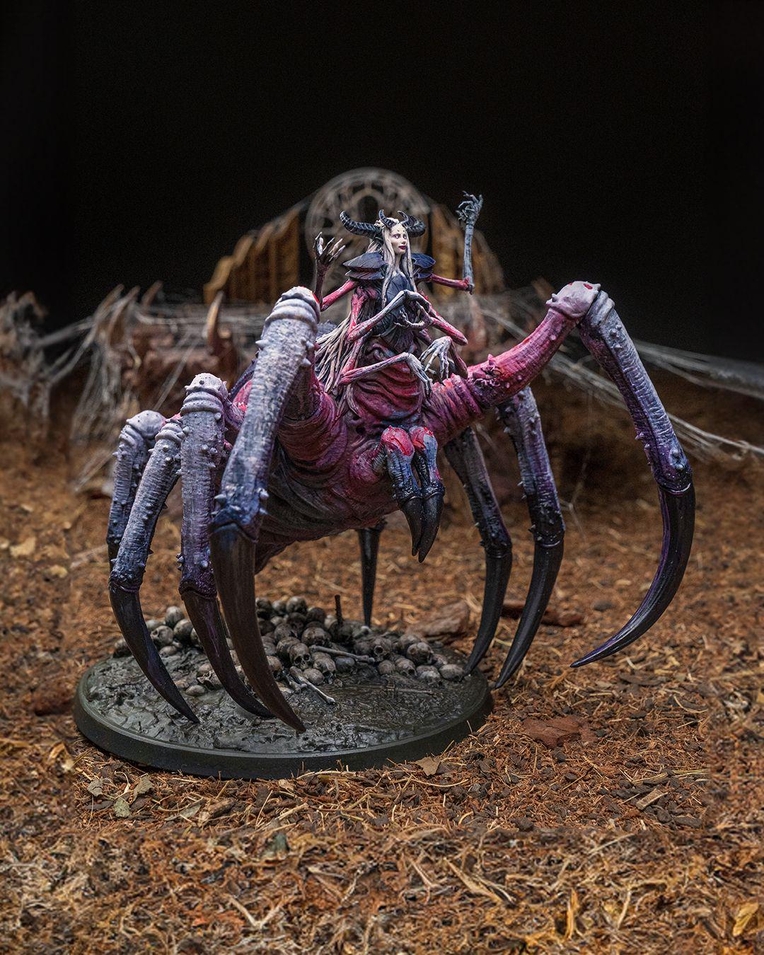 Nightblade - Spider Queen Drider - Miniature
