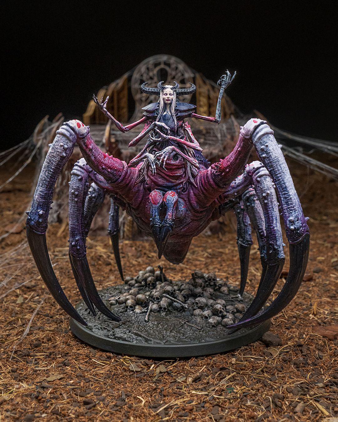 Nightblade - Spider Queen Drider - Miniature