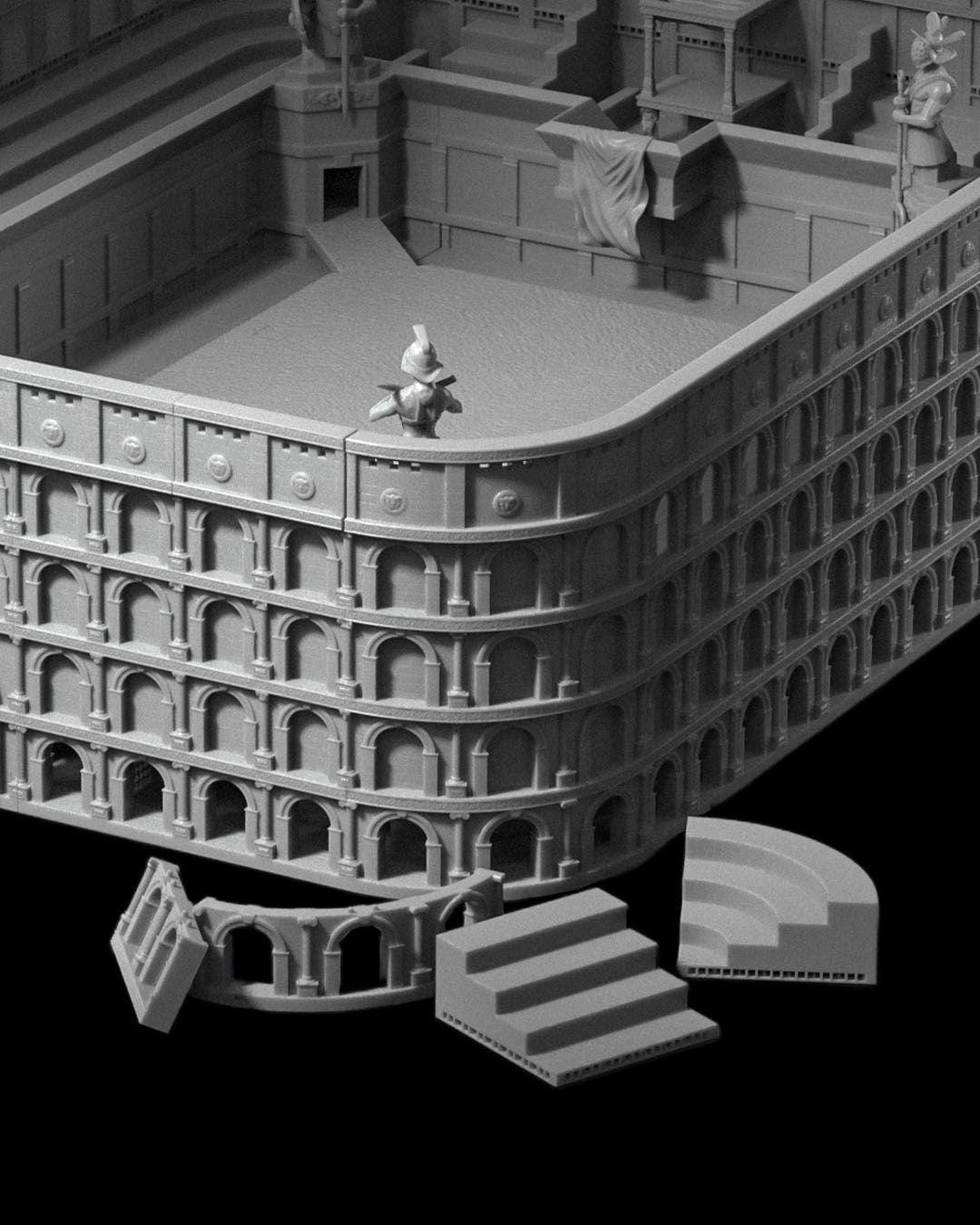 Dead End - Colosseum - Miniature