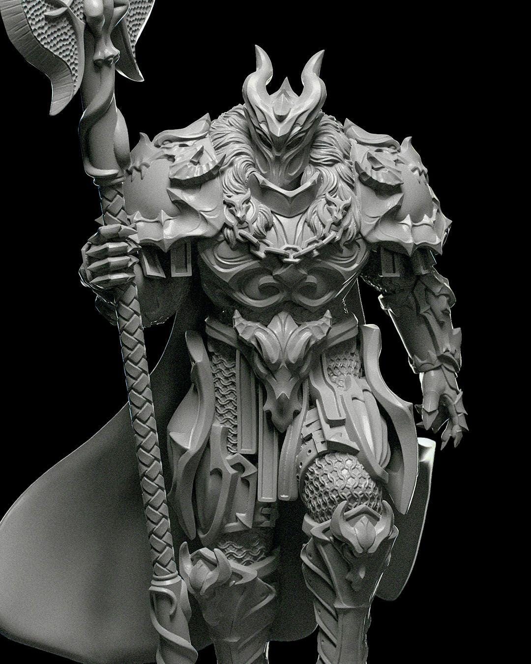 Dead End - Garkan, the Champion  - Miniature